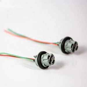 Skyearth Hàng Có Sẵn Giá Đỡ Bóng Đèn <span class=keywords><strong>Led</strong></span> W21W Chất Lượng Cao Bộ Chuyển Đổi Dây Điện Ổ Cắm <span class=keywords><strong>T20</strong></span> 7440 Cho Đèn Hậu Xe Hơi - Product Image 3