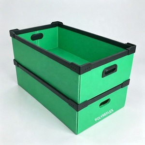 <span class=keywords><strong>Boîte</strong></span> de rangement ondulée en plastique <span class=keywords><strong>polypropylène</strong></span> personnalisée en gros avec séparateurs - Product Image 6
