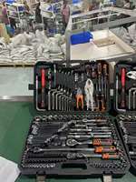 Caja de Herramientas Multifuncional para el Hogar, 142 Piezas, 142+2 Piezas, 129 Piezas, Caja de Herramientas Manuales, Caja de Herramientas para Reparación de Automóviles, Precio de Fábrica