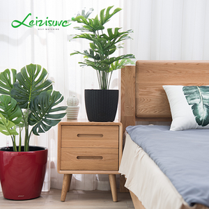 Nouveaux pots <span class=keywords><strong>de</strong></span> plantes durables <span class=keywords><strong>de</strong></span> taille mini <span class=keywords><strong>Pot</strong></span> <span class=keywords><strong>de</strong></span> fleurs blanc à arrosage automatique avec plastique conçu pour un usage domestique Polypropylène <span class=keywords><strong>peint</strong></span> - Product Image 6