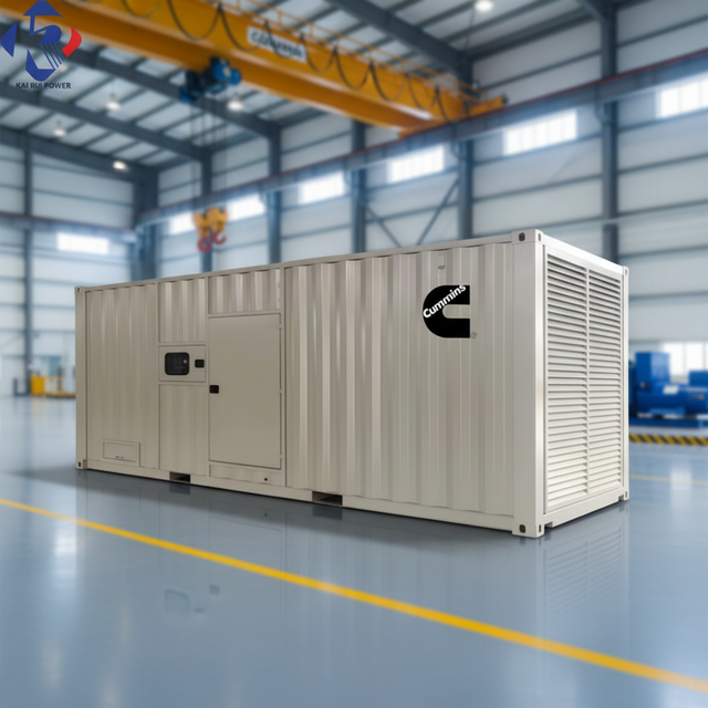 300kVA-600kVA Silent Diesel Generator Set for Engine 3 Phase 4 Wire ATS Auto Start Tropical Use for Mining Heavy Industry