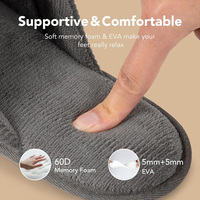 Chaussons d'intérieur pour hommes, entièrement personnalisables, design classique, respirants, avec doublure en polaire corail, chaussons en velours côtelé