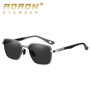 A766 aoron แว่นตากันแดดโฟโตโครมิกแฟชั่นใหม่สำหรับผู้ชายแว่นกันแดดโพลาไรซ์แว่นกันแดดสำหรับขับรถเปลี่ยนสีคนขับรถธุรกิจ - Product Image 3