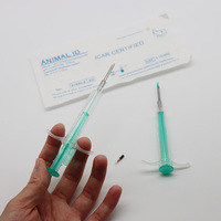 Etiqueta RFID para Animales de Granja, Chip de Rastreo Animal Implantable para la Identificación y Trazabilidad del Ganado