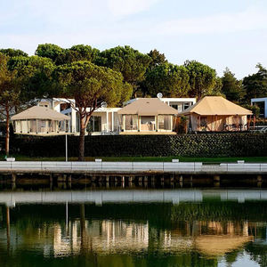 Lona impermeable de alta calidad para vacaciones al aire libre, Hotel familiar, Glamping Safari Tent - Product Image 3