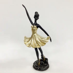 Scultura Moderna in Resina di Ballerina, Ornamento di Lusso per la Casa, Decorazione per Matrimoni e Feste, Regalo da Collezione - Product Image 3