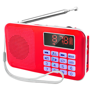 LCJ L-318 modèle réel bonne qualité <span class=keywords><strong>vintage</strong></span> <span class=keywords><strong>radio</strong></span> de <span class=keywords><strong>auto</strong></span> FM avec 1700mAh longue palytime batterie et longue antenne - Product Image 3