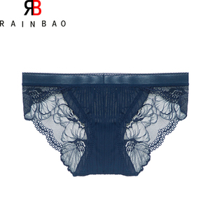 Nueva llegada ahueca hacia fuera el diseño picante caliente señoras ropa interior Sexy personalizado elástico sucio encaje bragas para niña - Product Image 4