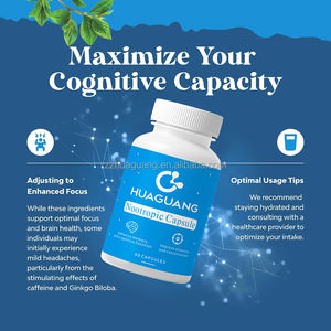 Cápsulas de cerebro nootrópicas de alta calidad, cápsulas de cerebro alfa, suplemento de cerebro nootrópico de enfoque de memoria para adultos - Product Image 5