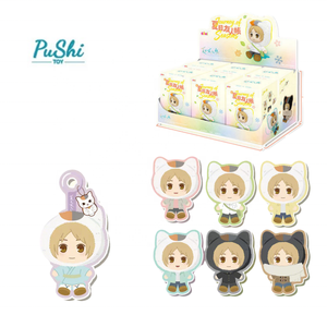 Nouvelle Série Tendance EAKI <span class=keywords><strong>Journey</strong></span> of Seasons : Boîte Mystère de Figurines en Peluche <span class=keywords><strong>Anime</strong></span> de 13 cm et Porte-clés Poupées - Product Image 1