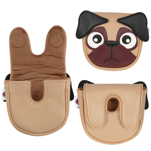 Housse de tête de putter personnalisable en forme de papillon, accessoires de golf en cuir PU souple, housse de tête de golf exquise - Product Image 5