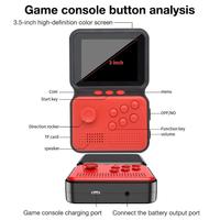 Consoles de jeux vidéo M3, rétro, classiques, 900 jeux intégrés, console de jeux portable, Sup Game Box Power M3 pour Gameboy