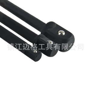 Lingxian 3pc Black Ball Bearing Extension Rod 150mm Hex Shank For Impact Driver - Product Image 5