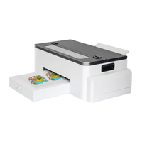 Impresora DTF A4, Paquete Completo con Software, Máquina de Impresión Digital Automática con Tinta de Pigmento para Personalización de Prendas de Moda