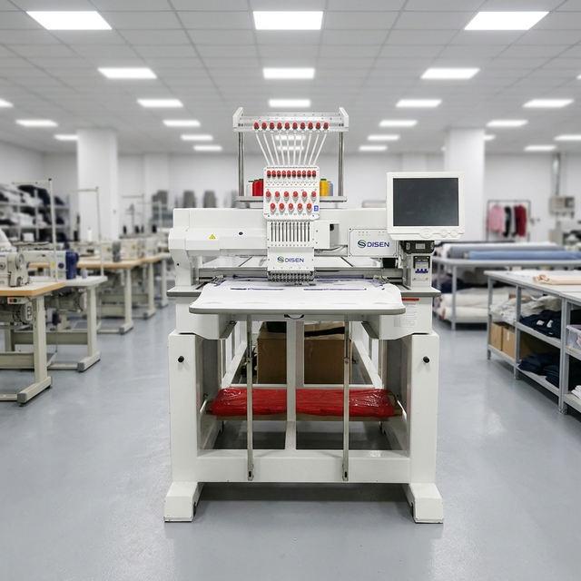 6 Head Computerized Embroidery Machine Multi Needle Automatic for Commercial Production