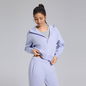 Autunno inverno alta qualità 390gsm morbido tessuto caldo Casual giacca Fitness <span class=keywords><strong>felpa</strong></span> <span class=keywords><strong>con</strong></span> cerniera <span class=keywords><strong>felpa</strong></span> a maniche lunghe <span class=keywords><strong>felpa</strong></span> <span class=keywords><strong>con</strong></span> <span class=keywords><strong>cappuccio</strong></span> - Product Image 1