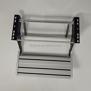 <span class=keywords><strong>Pas</strong></span> <span class=keywords><strong>cher</strong></span> RV marche unique en aluminium manuel pliant escabeau latéral pour <span class=keywords><strong>caravane</strong></span> camping-car van - Product Image 3