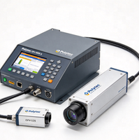 Sensor Getaran Laser Industri Polytec IVS-400 Set Lengkap, termasuk Probe dan Kotak Sambungan