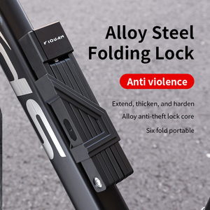 <span class=keywords><strong>Antivol</strong></span> portable pour vélo, cadenas pliable robuste et durable avec clés, <span class=keywords><strong>antivol</strong></span> de sécurité étanche pour vélo - Product Image 6
