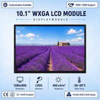 Écran industriel AUO G101EAN02.1 10,1 pouces WXGA AHVA TFT LCD transmissif 1280x800 LVDS 400cd/m2 800:1 WLED large plage de température -20~60°C