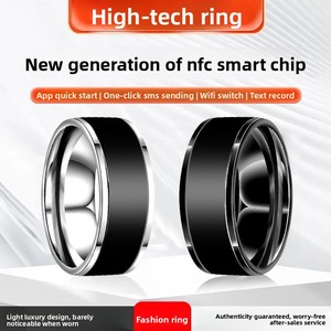 Nouvelle bague intelligente NFC programmable 2026 avec détection de température, étanche IP68, pour contrô<span class=keywords><strong>le</strong></span> d'accès sur téléphone Android - Product Image 3