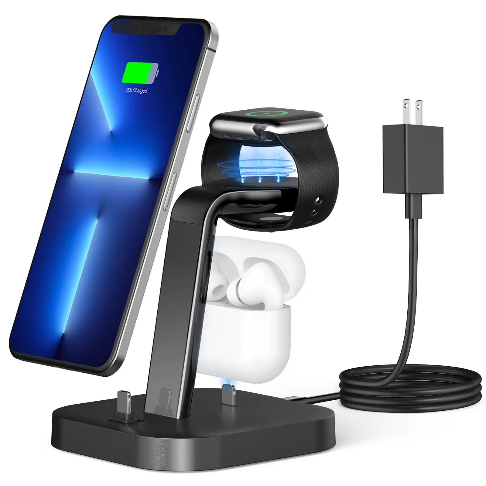 New technology 3 in 1 mobile charger station professional factory for anker