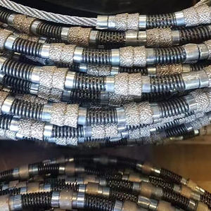 Vuoto brasato taglio a secco calcare marmo granito pietra diamante filo sega corda - Product Image 3