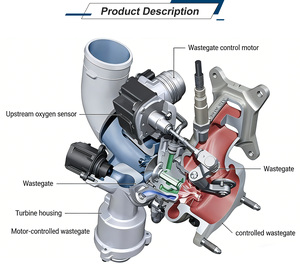 Turbocompresor de Motor de Auto Nuevo de Calidad Original TD025M OE 28231-27000 para Camión <span class=keywords><strong>HYUNDAI</strong></span> <span class=keywords><strong>Mighty</strong></span> Fuso Canter L200 Pajero Delica - Product Image 6