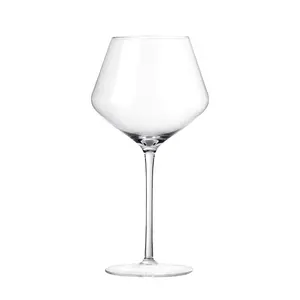 32 औंस क्रिस्टल हस्तनिर्मित लाल और सफेद शराब के चश्मे होटल और रेस्तरां के लिए एक विन रेड वाइन ग्लास