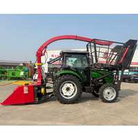 Machine à ensilage de maïs Récolteuse de luzerne Récolteuse de fourrage Autopropulsée Transmission par engrenages à disques Haute productivité