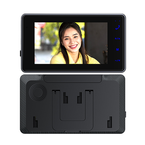 หน้าจอ LCD สมาร์ทวิดีโอดอร์เบลล์ อินเตอร์คอม รีโมทมอนิเตอร์ โทรศัพท์ประตูบ้าน พร้อมฟังก์ชั่นปลุกด้วยเสียง Dingdong - Product Image 6