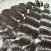 Cheveux humains 100% non traités, bruts, Yaki Birman, lisses, non-Remy, 22 pouces, trames doubles tissées à la machine
