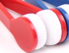 Limpiador <span class=keywords><strong>de</strong></span> lentes <span class=keywords><strong>de</strong></span> llavero ABS promocional, práctico limpiador <span class=keywords><strong>de</strong></span> gafas con tipo llavero - Product Image 6