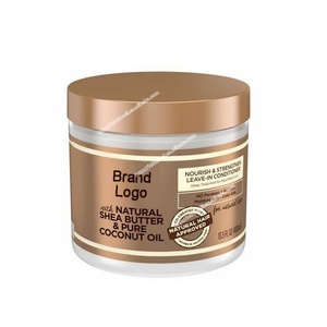 Marque privée Huile d'avocat personnalisée Huile de ricin Après-shampooing à laisser entrer pour cheveux bouclés et crépus - Product Image 5