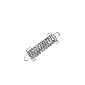 Tensor de resorte con gancho deslizante de acero inoxidable para fijación de cuerda a prueba de viento en toldos de carpa, tamaño mediano, acabado pulido - Product Image 1