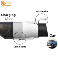 Adaptateur de voiture électrique Feyree FYE33 16A/32A Monophasé Boîte murale portable Chargeur de voiture électrique AC Type 2 vers Type 1 3.7kW-22kW Nouveau