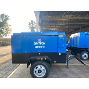 Liutech LUY150-15 Atlas Copco Air End 15 Bar 550 Cfm DERNIÈRE Vis Diesel Mobile apiral Portable compresseur refroidi par air 176kw - Product Image 4
