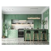 Cuisine moderne sur mesure avec îlot, armoires encastrées, ensemble de placards modulaires, bois, personnalisation de toute la maison, fabricant de meubles