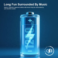 Haut-parleur portable 8W avec batterie 1200mAh, prise en charge TF/USB, idéal pour les fêtes et l'extérieur, personnalisation OEM du logo pour la vente en gros
