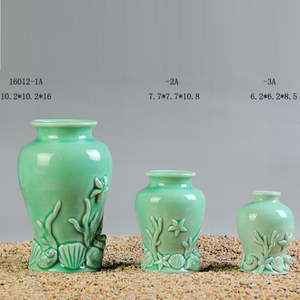 Jarrones de flores de cerámica, decoración del hogar, Océano - Product Image 2