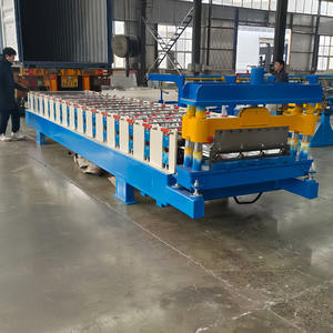 Mesin Pembentuk Roll Lembaran Atap Self Lock 700 Mesin Pembuat Atap Standar Afrika Selatan - Product Image 1