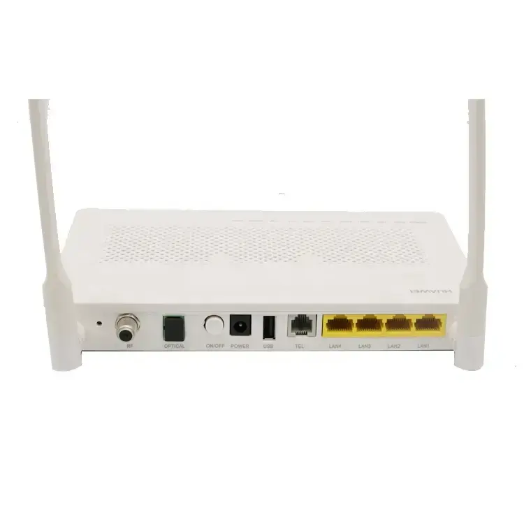 โรงงานขายส่งHW WIFI Router EG8143A5/HG8247H5 1GE + 3FE + POTS + CATV + 2.4G WIFI XPON GPON EPON ONT