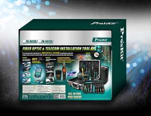Kit d'<span class=keywords><strong>outils</strong></span> d'installation <span class=keywords><strong>de</strong></span> <span class=keywords><strong>communication</strong></span> à fibre optique Proskit PK-9472G avec 220V pour le câblage et l'entretien du réseau à fibre optique <span class=keywords><strong>en</strong></span> Afrique - Product Image 6