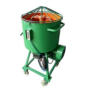 Mezcladora de Mortero Seco de 80L, Tipo Familiar, Pequeña, con Ruedas, Mezcladora de Concreto Móvil - Product Image 3