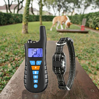 Collier de dressage pour chien T755 avec télécommande 800m, étanche IP67, 4 modes, 20 niveaux, 3 canaux, vente en gros OEM
