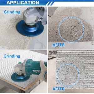 Oem 4/4.5/5in Turbo bê tông Mài Cup bánh Xe Kim Cương Mài bánh xe mài mòn công cụ mài Đĩa đánh bóng cho gạch nề - Product Image 6