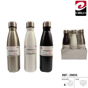 Botella de Agua de Acero Inoxidable Mnj Termokruus de 500 ml para Uso en Exteriores - Product Image 2