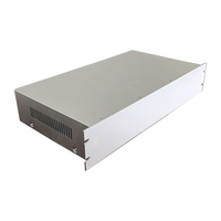 Boîtier de châssis de serveur en aluminium 1u 2u standard personnalisé de 19 pouces boîtier de châssis d'amplificateur fabrication du produit