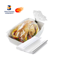 Sacs de cuisson en PET résistants - Sûrs pour le micro-ondes, rôtissage, cuisson, grillades, non toxiques, conception anti-fuite pour la cuisson des viandes, du lait, des aliments pour animaux de compagnie