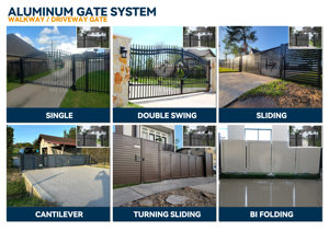 Portones <span class=keywords><strong>de</strong></span> Finca <span class=keywords><strong>de</strong></span> Privacidad <span class=keywords><strong>de</strong></span> Aluminio Estilo Princeton Portones Automáticos Eléctricos para Entrada <span class=keywords><strong>de</strong></span> Auto Portón Deslizante Cantilever - Product Image 5